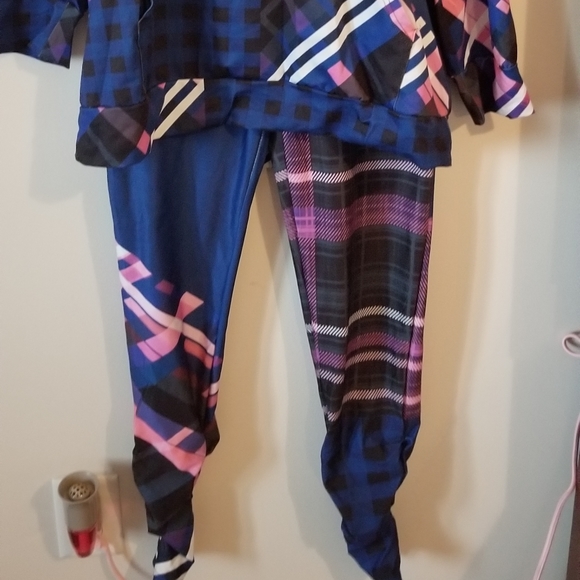 Blue and pink legging set - Picture 3 of 4